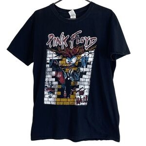 Pink Floyd The Wall Graphic T-Shirt Unisex Black *As Is* Size L
